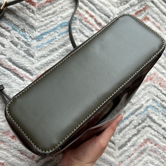 Transparent Bag with green olive tone - Picture 6 of 6